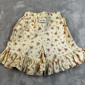 Persnickety shorts ruffle boutique floral size girls 2T